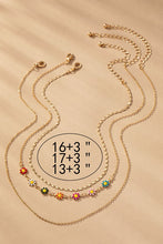 3 Set Delicate Chain and Daisy Flower Necklaces