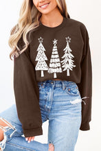 Christmas Trees Graphic Fleece Sweatshirts