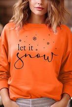 Let it Snow Graphic Fleece Sweatshirts