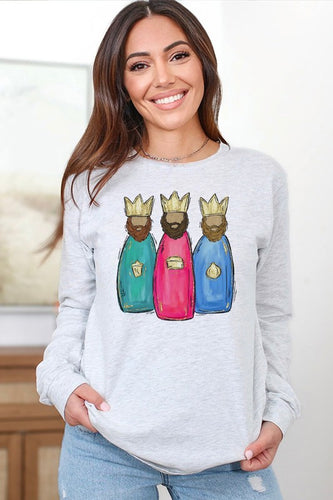 Three Wise Men Doodle Tee