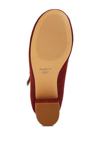 Bettola Shimmer Suede Mary Jane Shoes