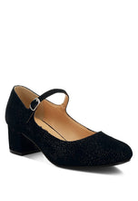 Bettola Shimmer Suede Mary Jane Shoes