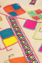 Colorful Embellished Shoulder Bag w Tassel - Gypsy Belle