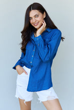 Blue Jean Baby Denim Button Down