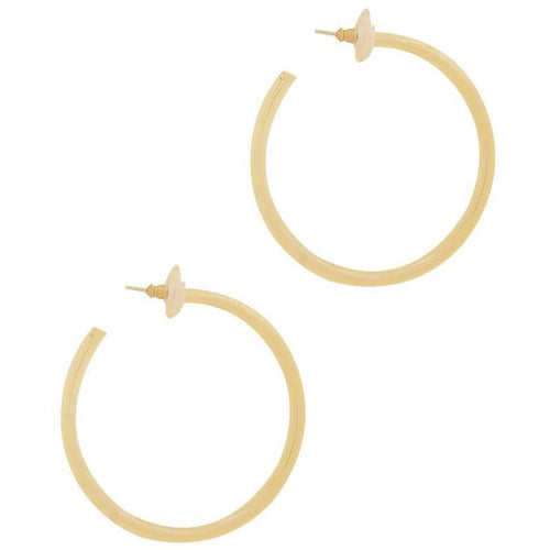 Trendy Fashion 2 Inch Open Hoop Earring - Gypsy Belle