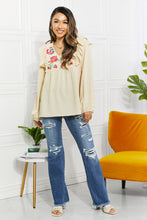 Just Like Mama Embroidered Blouse