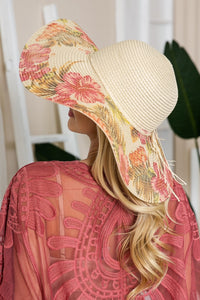 Floral Bow Detail Sunhat - Gypsy Belle